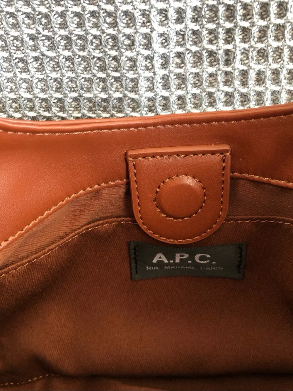 A.P.C. hobo crafted